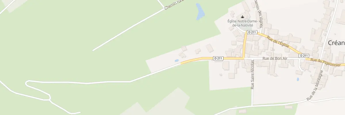 Plan du 20 Rue de Bon Air à Châteauvillain