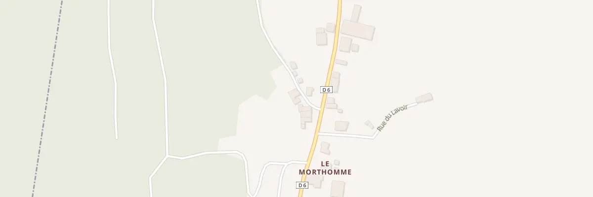 Plan du 1 Rue du Chateau d’Eau à Beffu-et-le-Morthomme