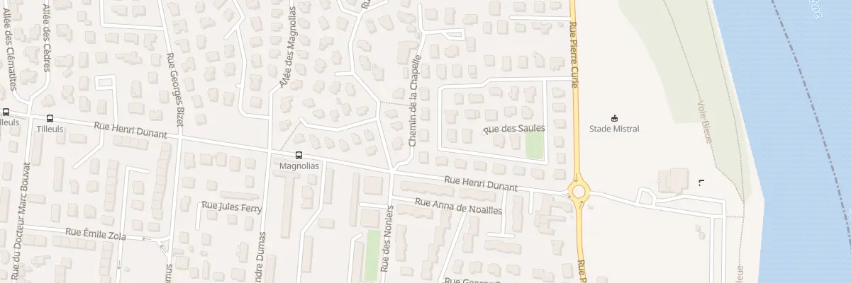 Plan du 12 Rue des Saules à Guilherand-Granges