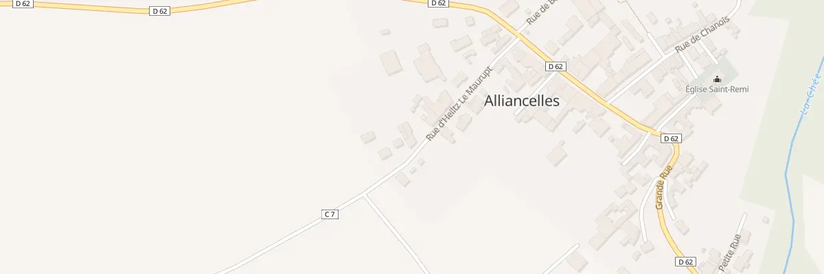 Plan du 10 Rue d’Heiltz-le-maurupt à Alliancelles