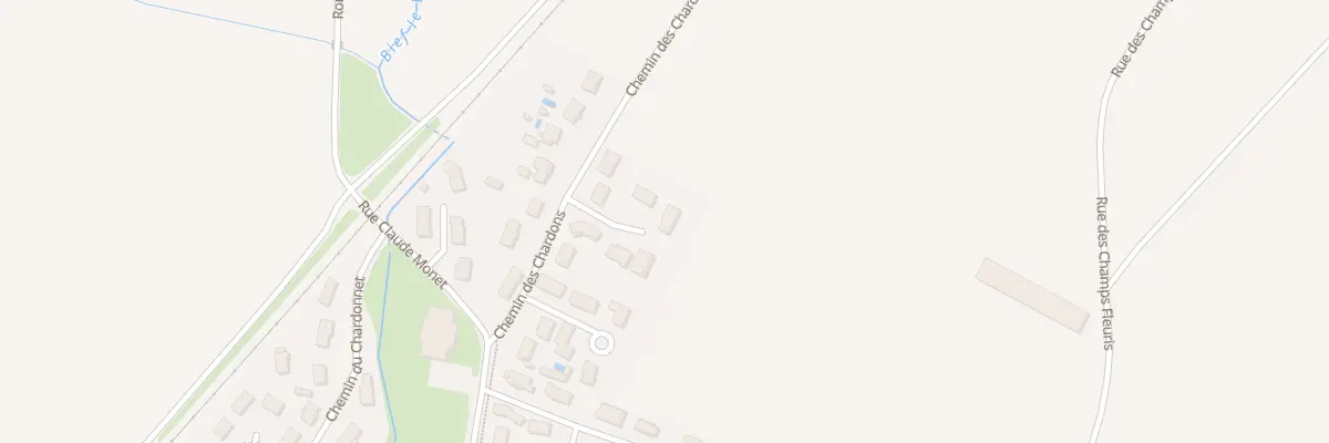 Plan du 5 Rue Edith Piaf à Crissey