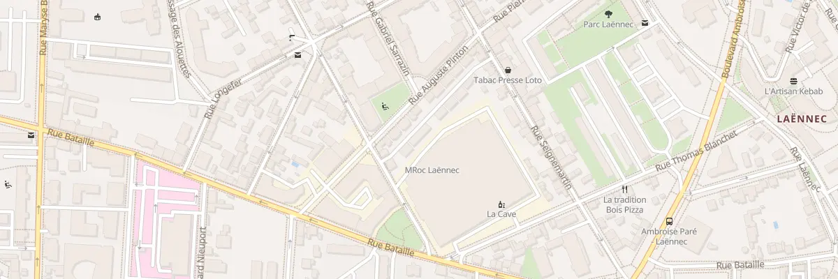 Plan du 37 Rue Président Krüger à Lyon 8e Arrondissement
