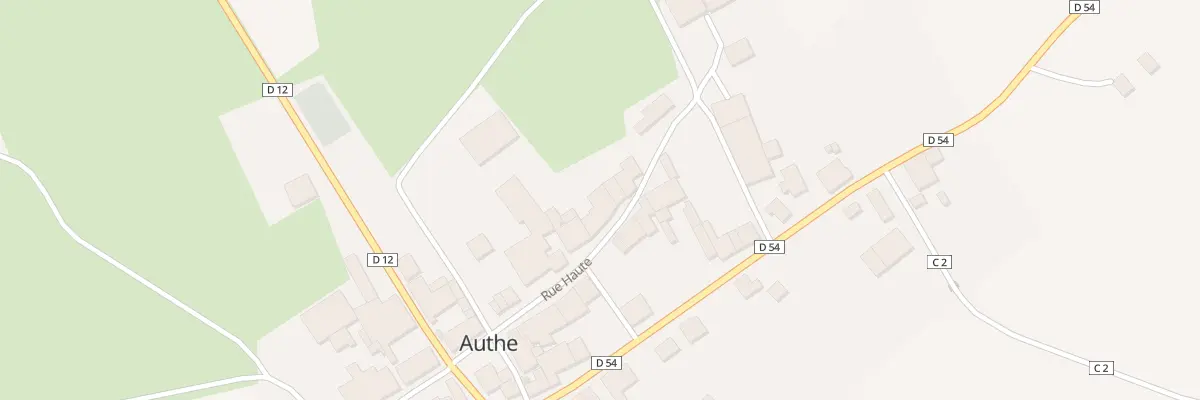 Plan du 11 Rue Haute à Authe