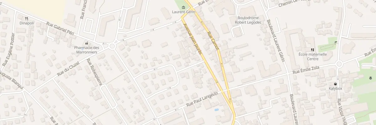 Plan du 15 Rue Yves Farge à Vénissieux