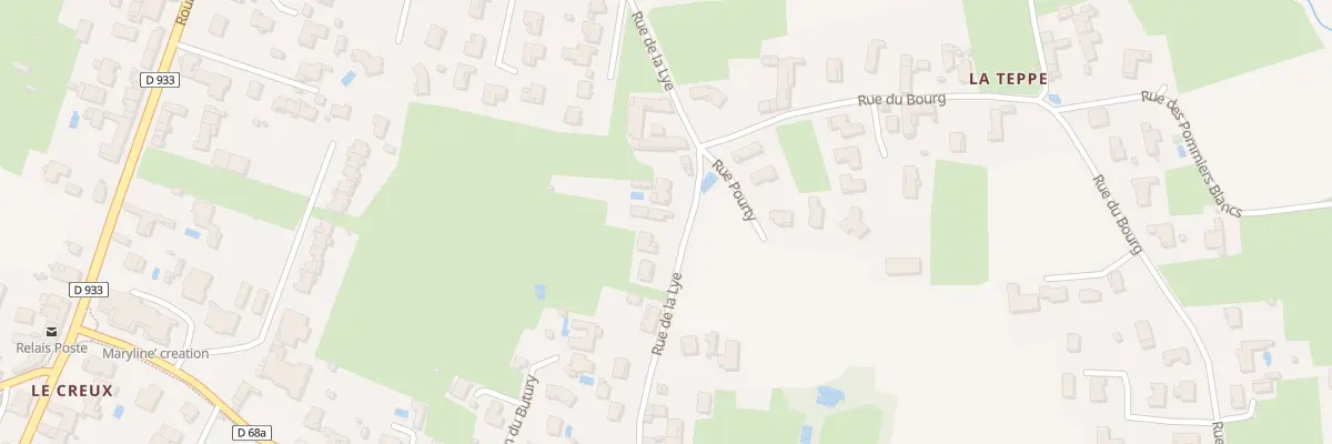 Plan du 271A Rue de la Lye à Replonges
