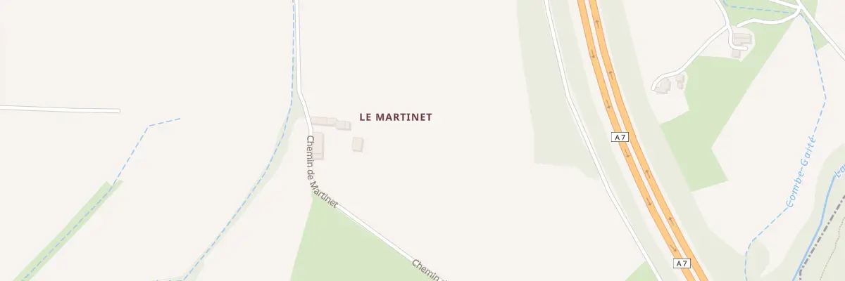 Plan du 2 Rue Le Martinet à Saint-Uze