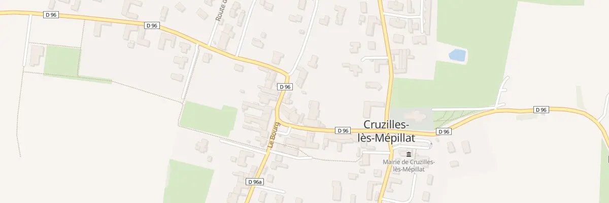 Plan du 150 Le Bourg à Cruzilles-lès-Mépillat