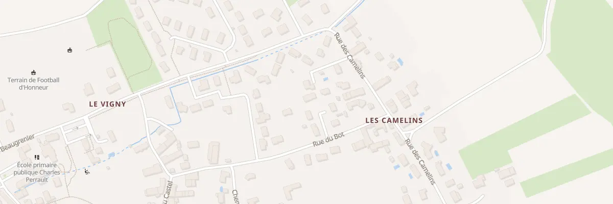 Plan du 17 Rue du Bot à Varennes-le-Grand