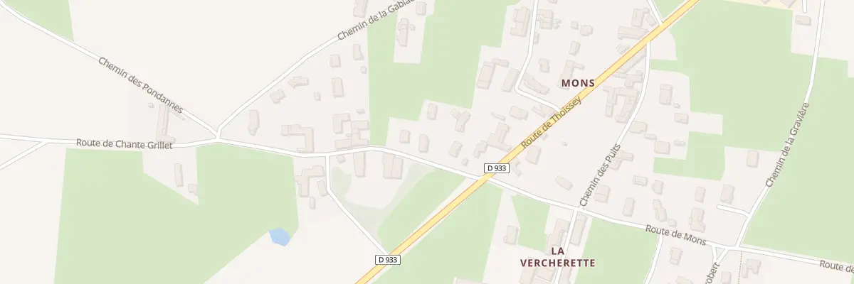 Plan du 5260 Mons Hameau à Laiz