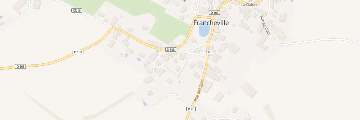 Plan du 6 Rue des Bordes à Francheville