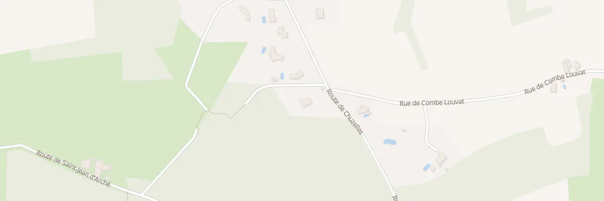 Plan du 1050 Rte de Chuzelles à Simandres