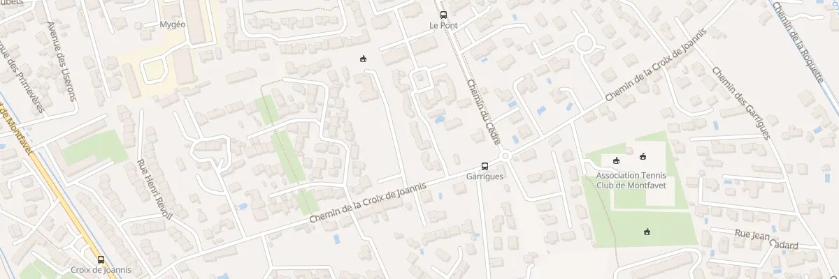 Plan du 419 Che La Croix de Joannis Mft à Avignon