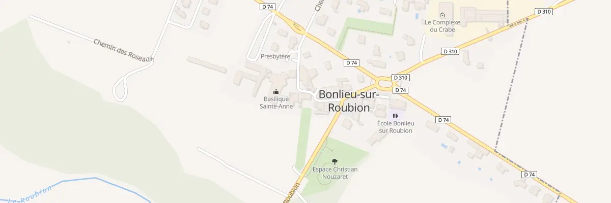 Plan du 4 Rue du Monastère à Bonlieu-sur-Roubion
