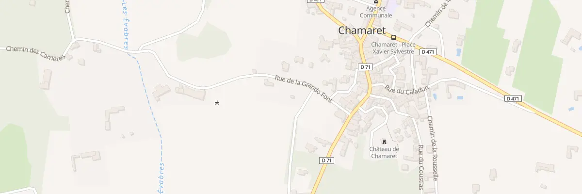 Plan du 5230 Les Jardins à Chamaret