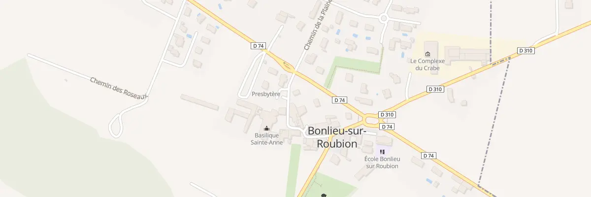 Plan du 35 Pl Gamet Henri à Bonlieu-sur-Roubion