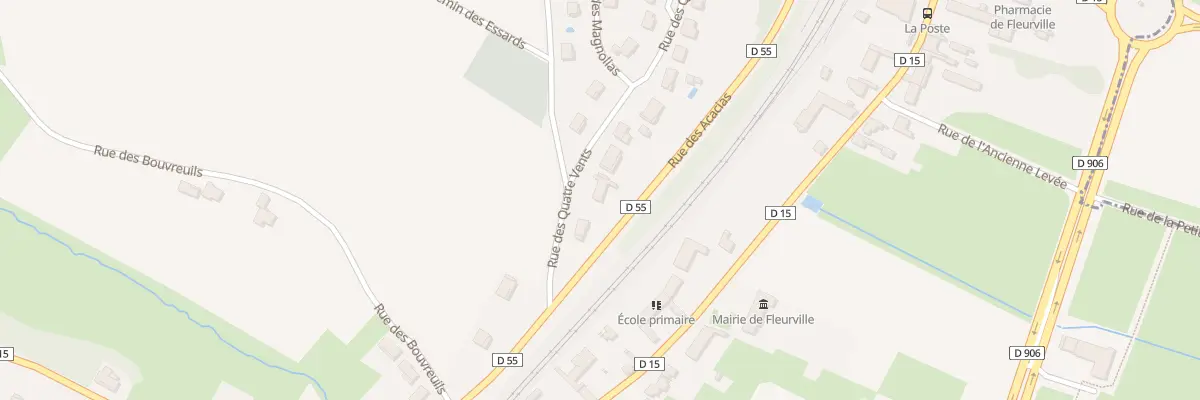 Plan du 17 Rue des 4 Vents à Fleurville