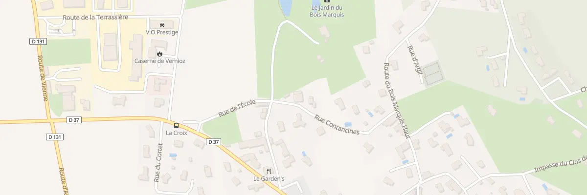Plan du 5136 Le Village à Vernioz