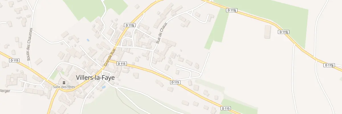 Plan du 7 Imp Maxime Fagothey à Villers-la-Faye
