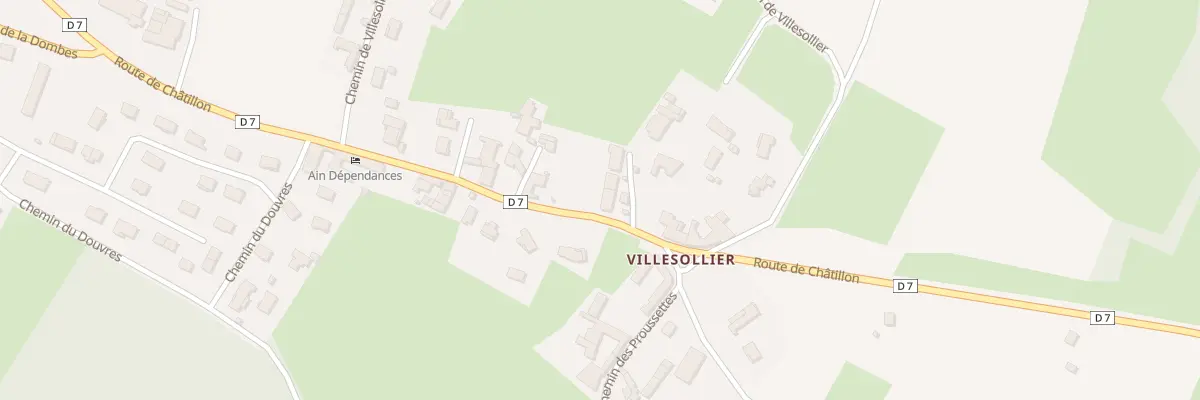 Plan du 5101 Villesolier à Saint-Étienne-sur-Chalaronne