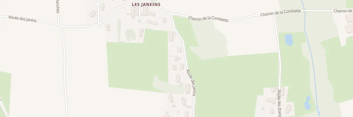 Plan du 5279 Les Janeins à Illiat