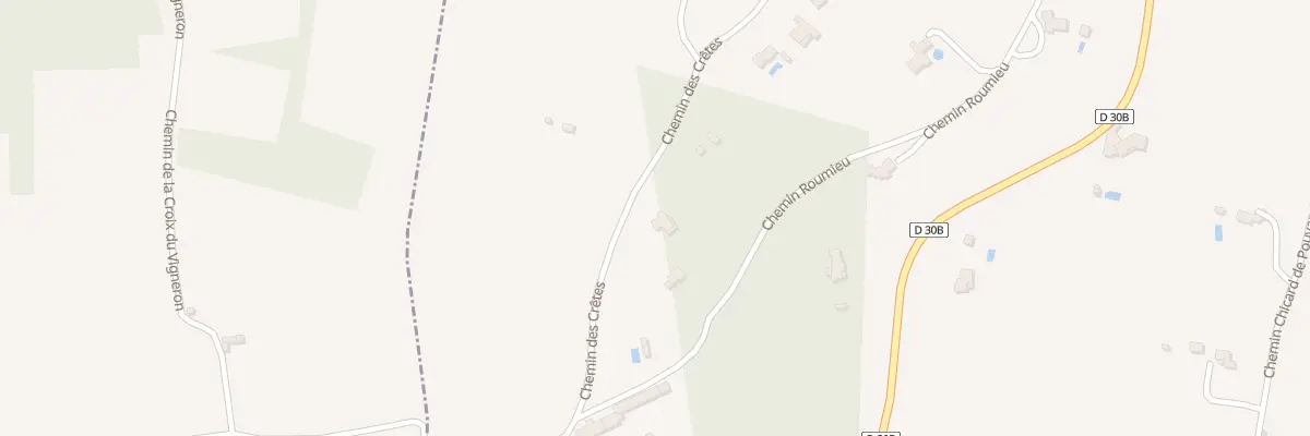 Plan du 5630 Rte d’Eyragues Cd 30b à Noves