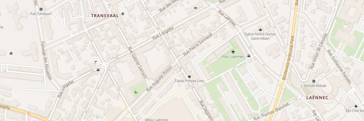 Plan du 31 Rue Seignemartin à Lyon 8e Arrondissement