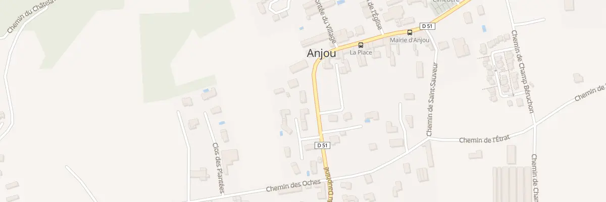 Plan du 8 Lot du Dauphine à Anjou
