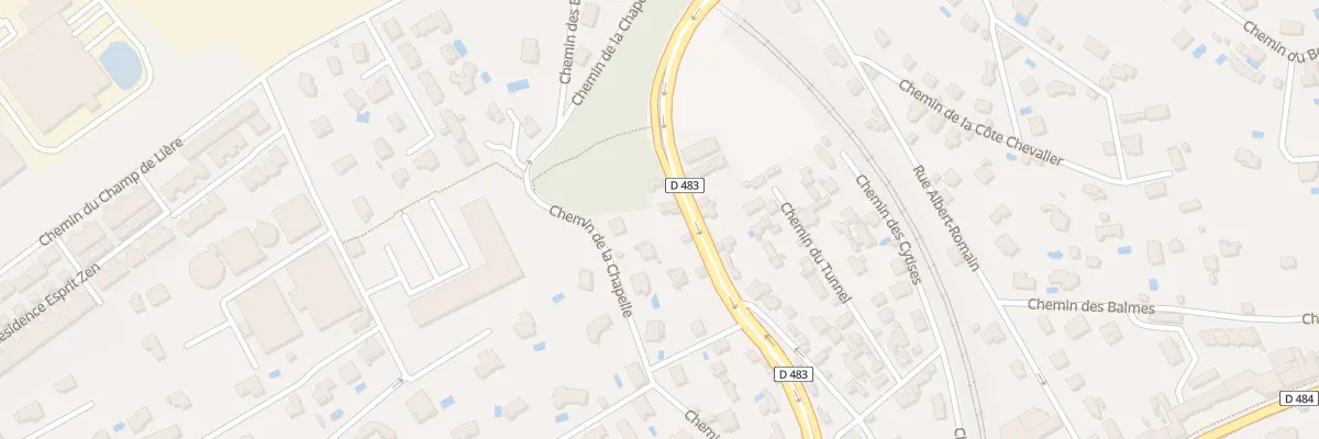 Plan du 987 Rte de Strasbourg à Rillieux-la-Pape