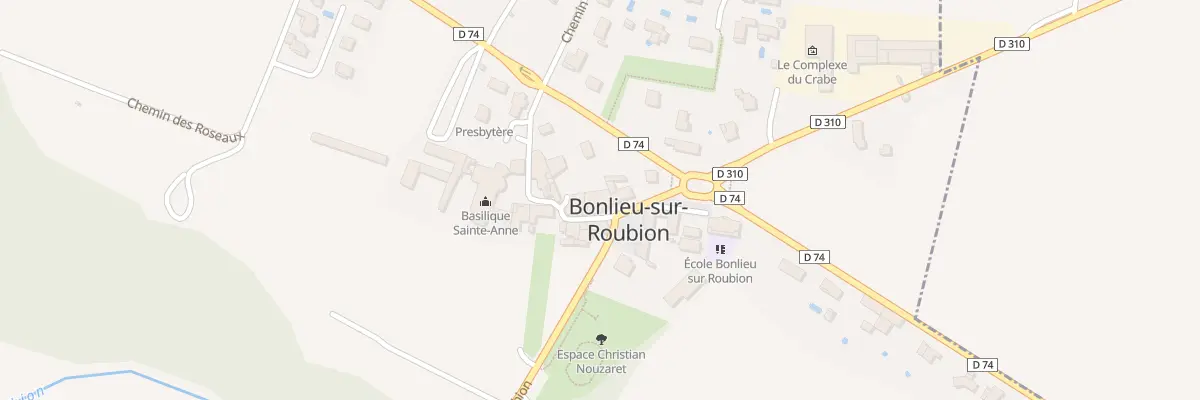Plan du 11 Rue du Monastère à Bonlieu-sur-Roubion