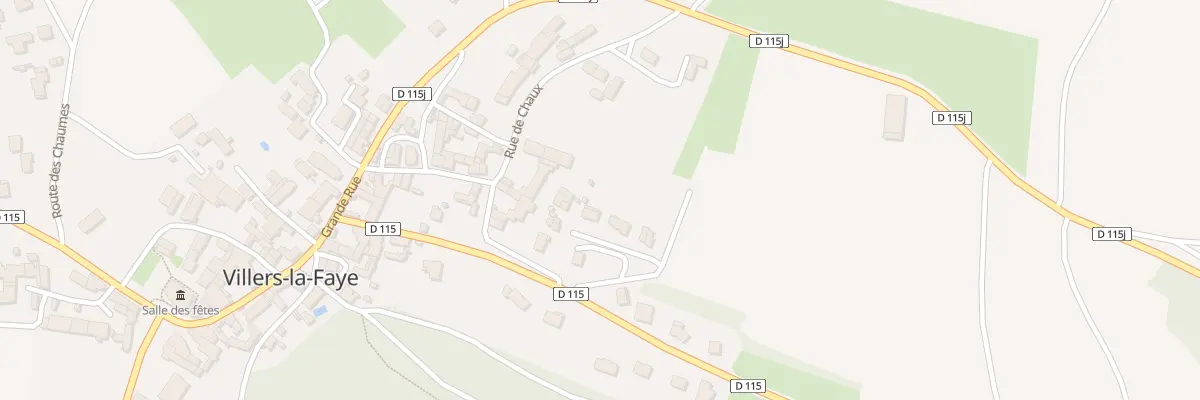 Plan du 5 Imp Maxime Fagothey à Villers-la-Faye
