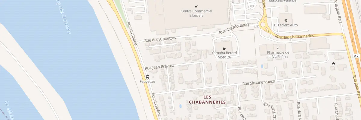 Plan du 97 Rue Jean Prevost à Bourg-lès-Valence