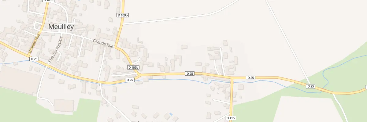 Plan du 15 Rue du Château à Meuilley