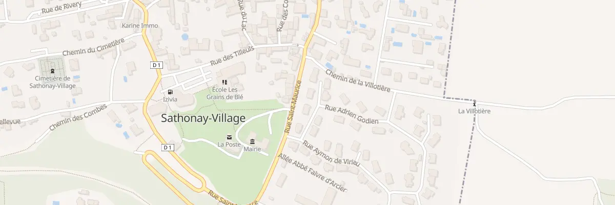 Plan du 32 Rue Aymon de Virieu à Sathonay-Village