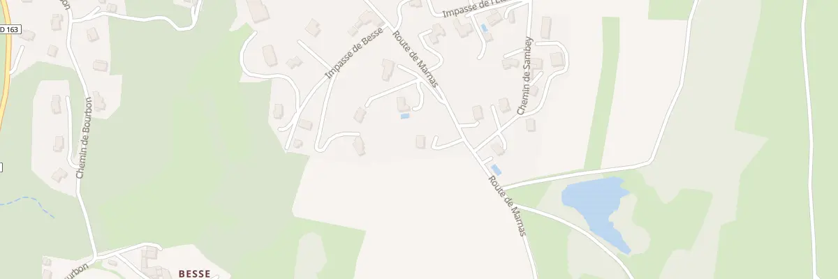 Plan du 710 Rte de Marnas à Saint-Barthélemy-de-Vals