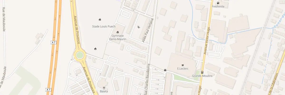 Plan du 4 All Stéphane Mallarmé à Valence