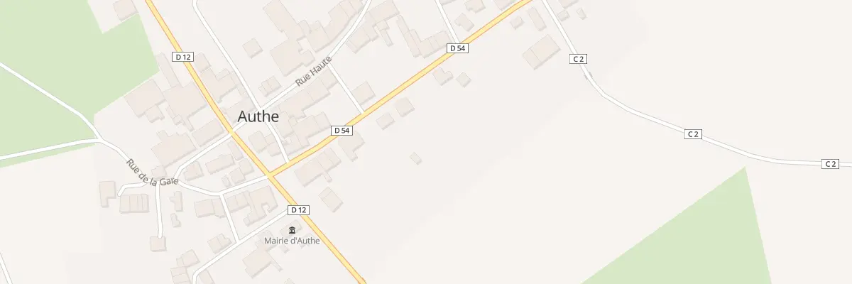 Plan du 12 Rue du Moulin à Authe