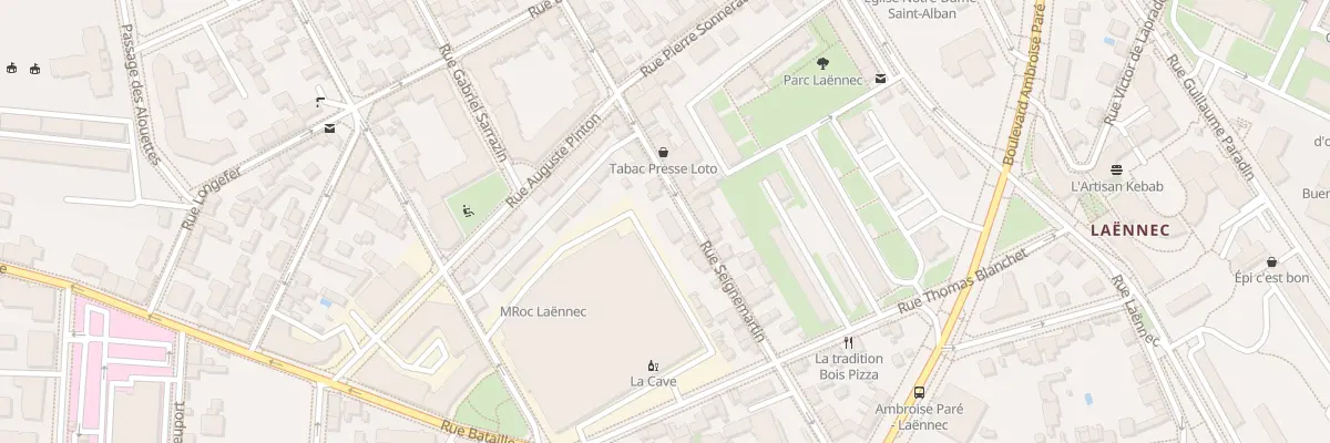 Plan du 50 Rue Seignemartin à Lyon 8e Arrondissement