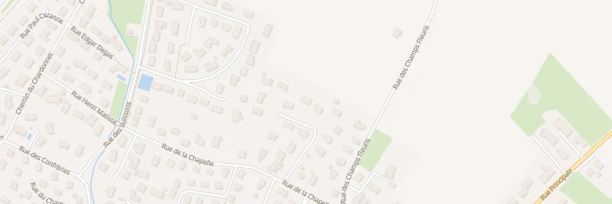 Plan du 12 Rue de la Bouleraie à Crissey
