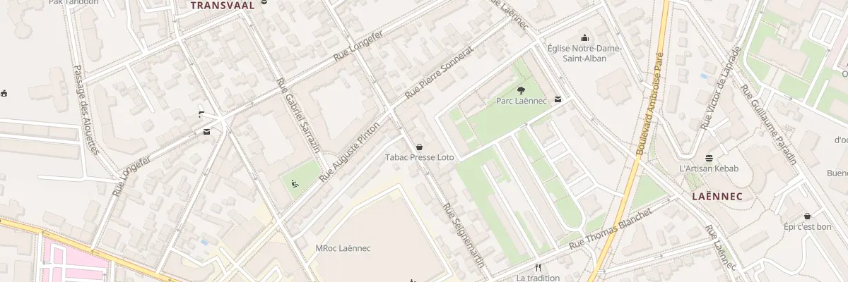 Plan du 35 Rue Seignemartin à Lyon 8e Arrondissement