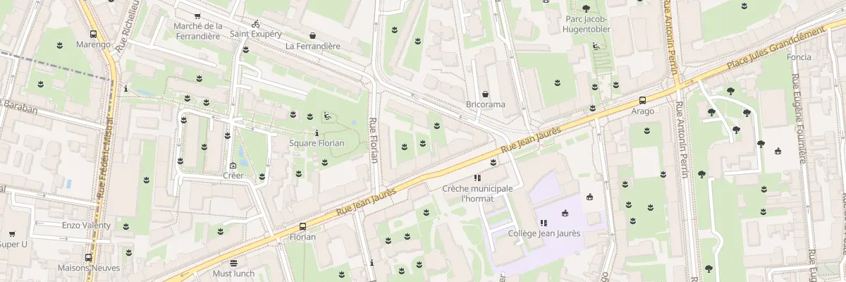 Plan du 52 Av Antoine Saint Exupery à Villeurbanne