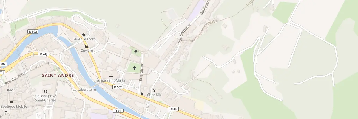 Plan du 23 Rue Serpaize à Vienne