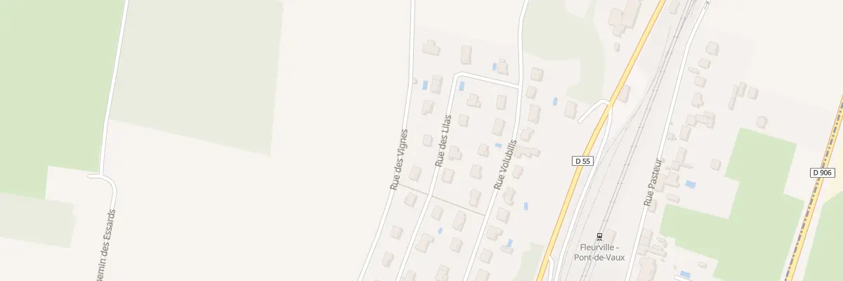 Plan du 61 Rue des Lilas à Fleurville