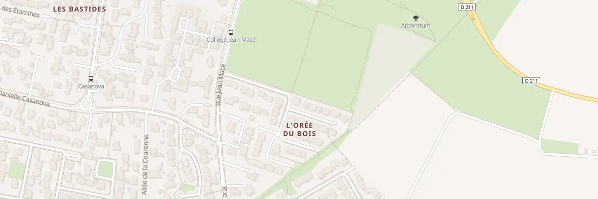 Plan du 19 All de l’Orée du Bois à Portes-lès-Valence