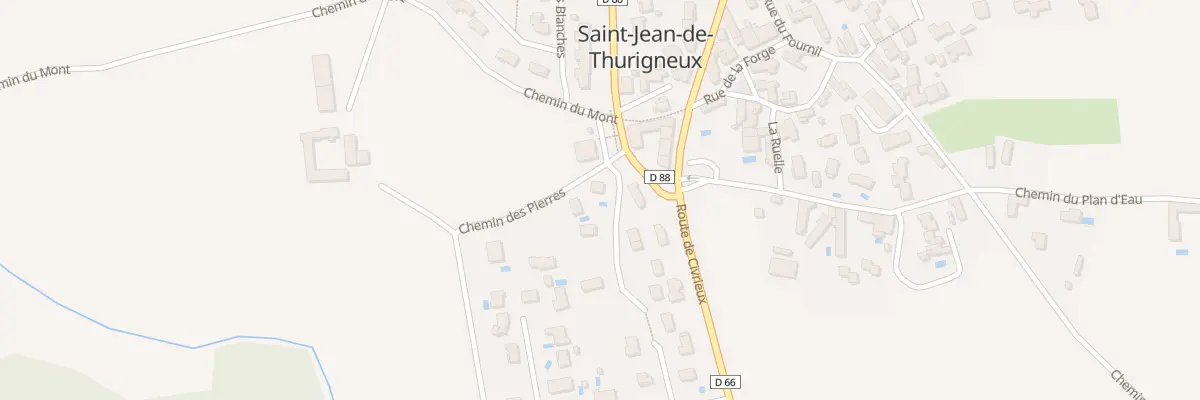 Plan du 11 Lot les Pagères à Saint-Jean-de-Thurigneux