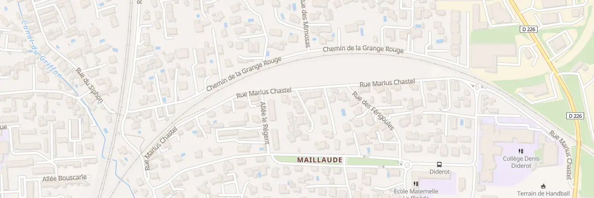 Plan du 304A Rue Marius Chastel à Sorgues