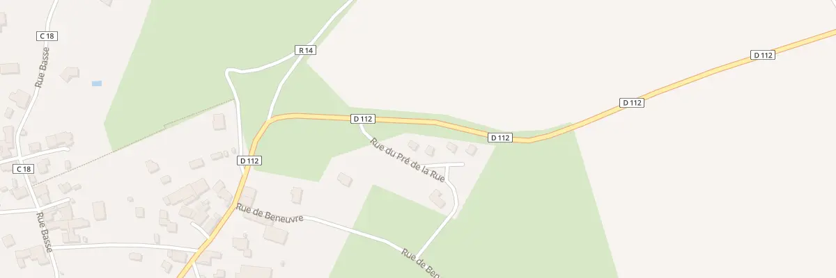 Plan du 3 Lot du Pré de la Rue à Minot