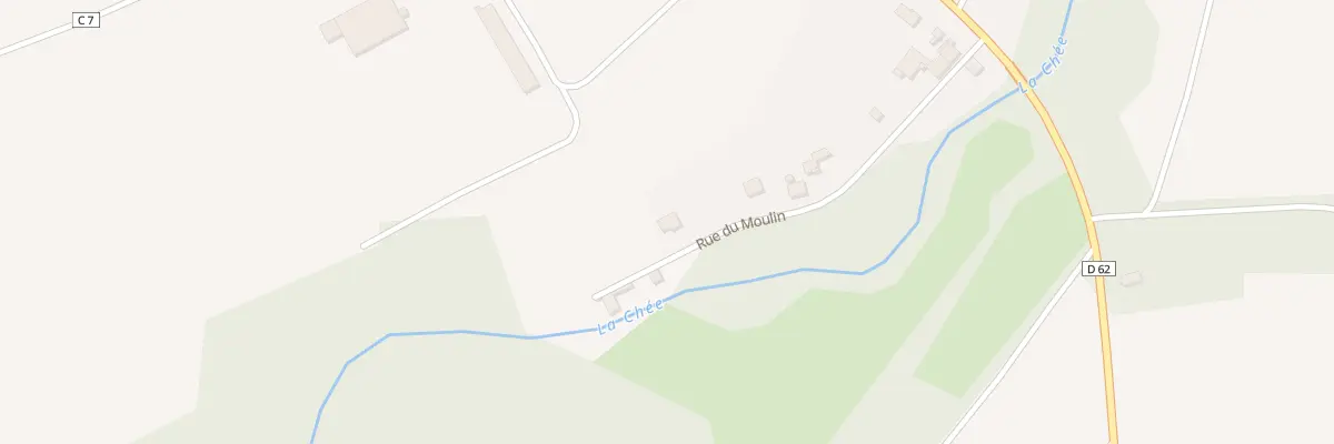 Plan du 10 Rue du Moulin à Alliancelles