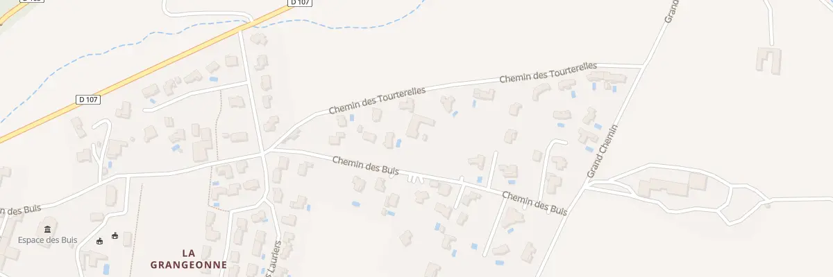Plan du 615 Che des Buis à Marsanne