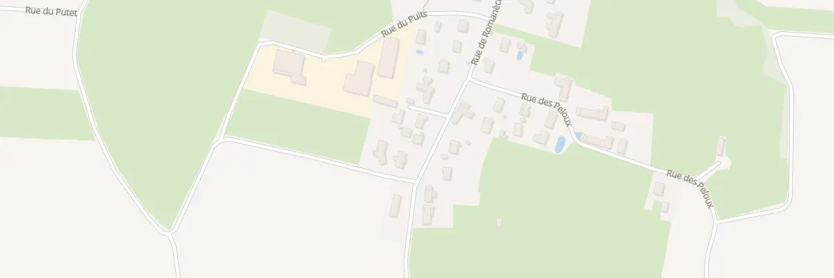 Plan du 628 Rue de Romaneche à Replonges