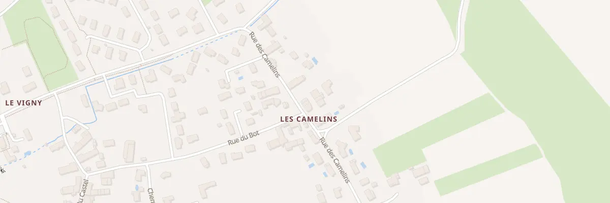 Plan du 13A Rue des Camelins à Varennes-le-Grand